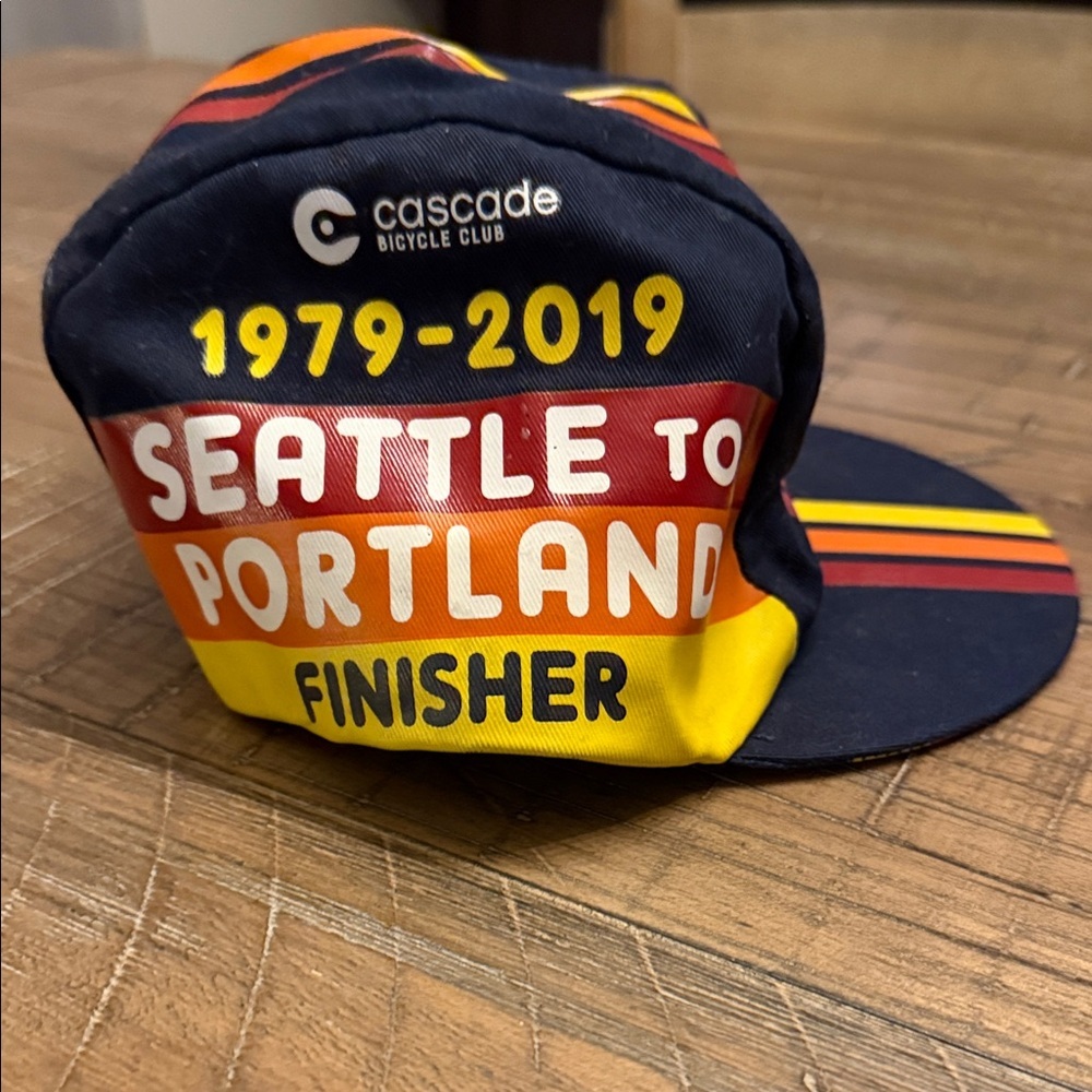 Seattle to Portland‎ STP Finisher 40th Anniversary Cycling Hat